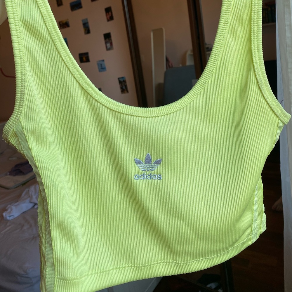 Neon Green/Yellow tank top